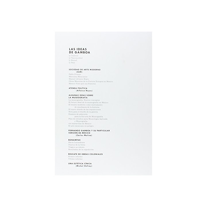 Las ideas de Gamboa - Mauricio Marcin